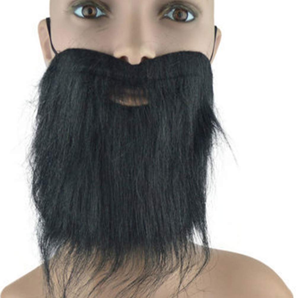 Amosfun Fake Mustaches - 6 Pack Costume Mustaches for Halloween, Masquerade Parties & Performances | Fun Dress-Up Accessories for Cosplay & Themed Events