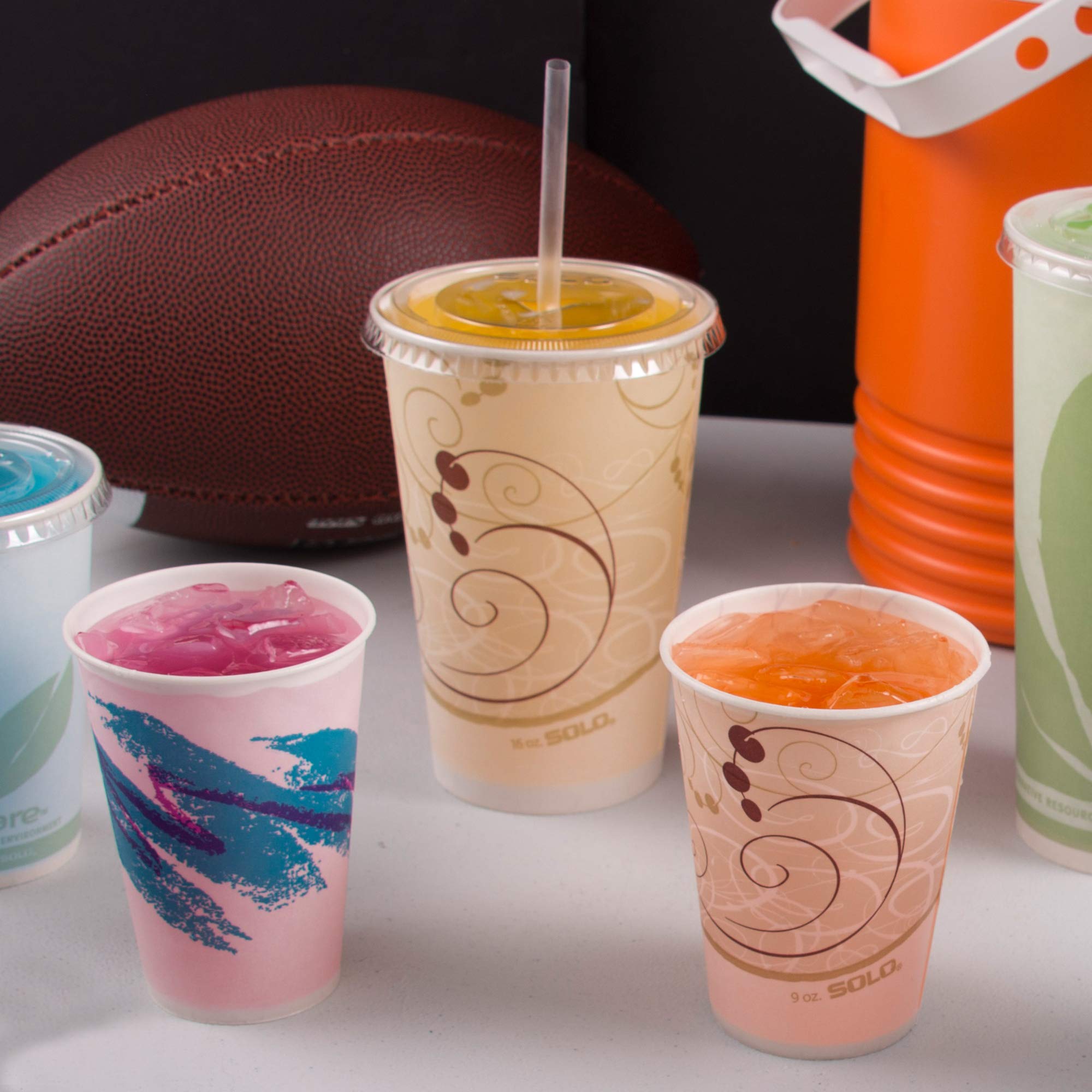 SOLO Waxed Paper Water Cups 5 oz (3000 Count) - Disposable Cups for Parties, Events, and Office Use - BPA-Free, Eco-Friendly Drinkware