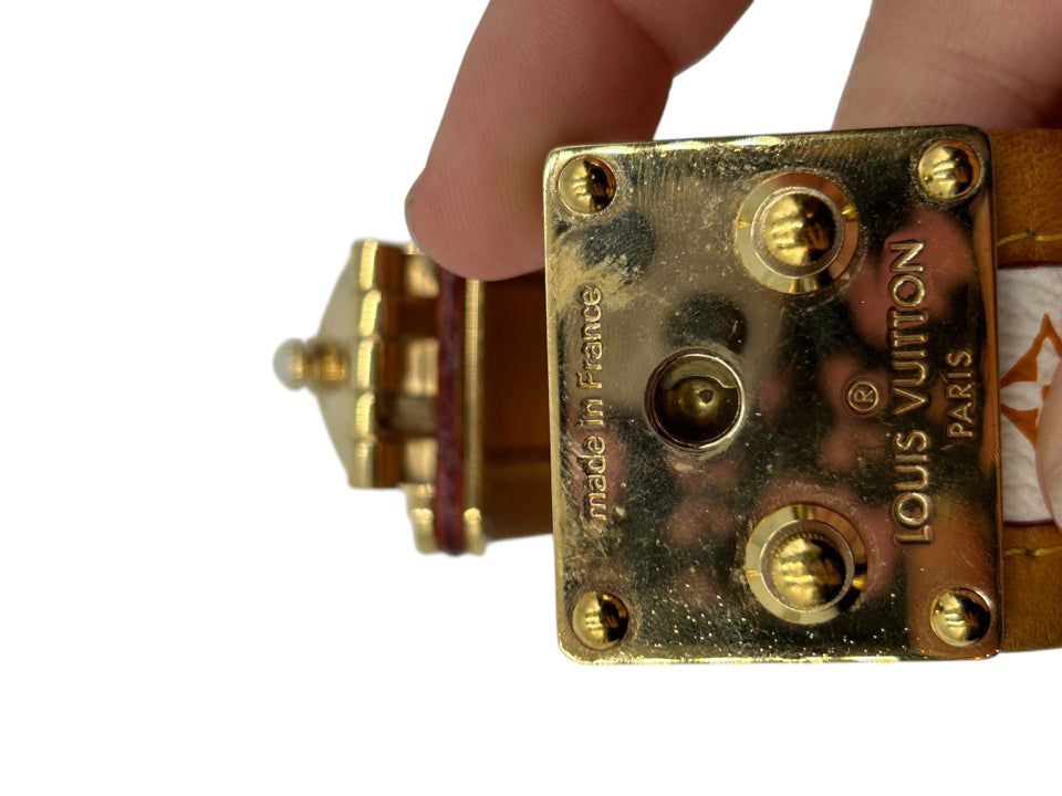 Authentic Louis Vuitton Murakami Koala Gold Plated Brass Bracelet - Luxury Fashion Accessory for Women, Perfect for Parties & Special Occasions
