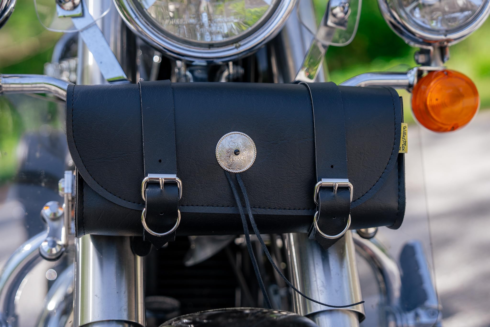 Willie & Max Deluxe Tool Pouch 58100-01 - Durable Leather Tool Organizer for Mechanics & DIY Enthusiasts - Perfect for Workbench, Garage & On-the-Go Repairs