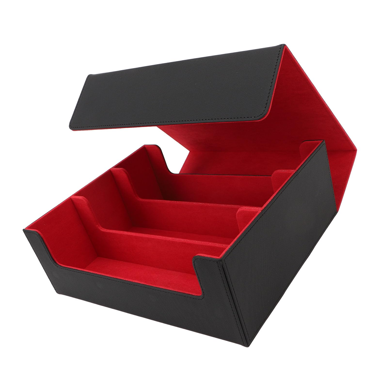 Large Capacity Magnetic Closure Portable Deck Box for Tarocchi Cards - Perfect for Card Storage, Travel & Game Nights