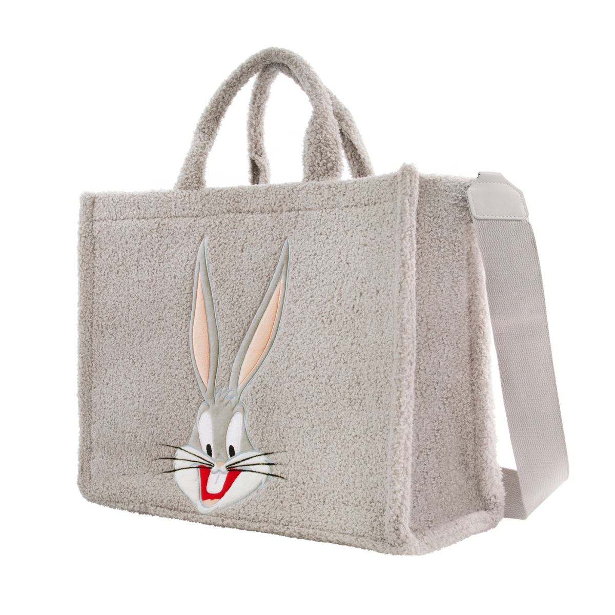 Looney Tunes Bugs Bunny Travel Tote Bag - Durable Canvas Carry On Bag for Women & Men - Perfect for Beach, Gym, Shopping & Weekend Getaways