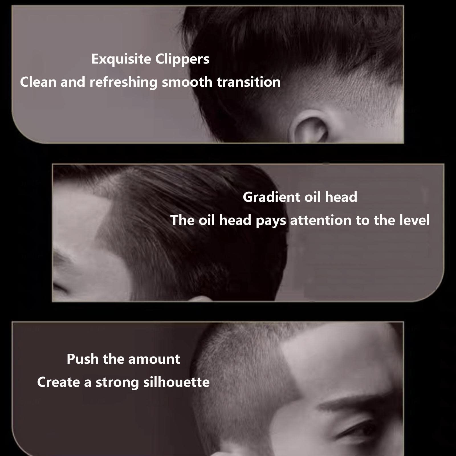 Professional Cordless Hair Clippers for Men - THOLZ Barber Trimmer with 100+ Minute Runtime, Rechargeable Hair Cutting & Grooming Kit for Home & Salon Use - Perfect for DIY Haircuts, Beard Trimming & Styling