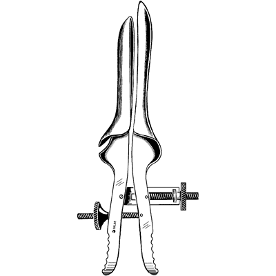 Devilbiss Vaginal Speculum 4 x 1 1/4 Inch - 90-3865 - Medical Exam Tool for Gynecologists & Clinics
