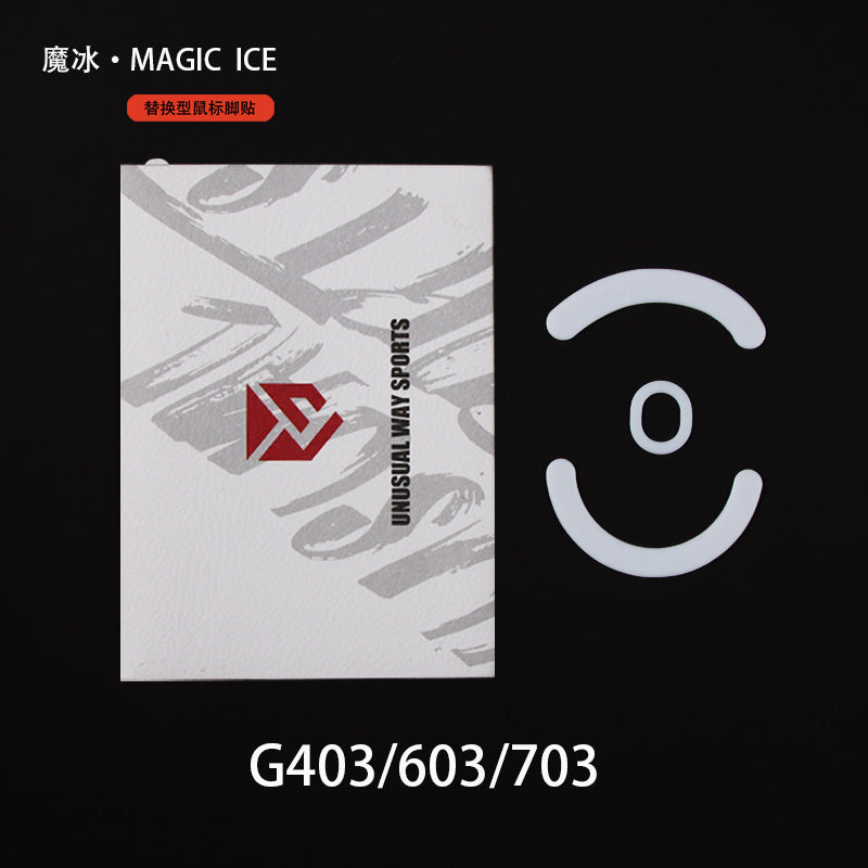 Logitech G403 G603 G703 Magic Ice Mouse Skates - Smooth Gliding Gaming Mouse Feet for Esports & FPS Gaming - Perfect for Competitive Gaming & Long Sessions