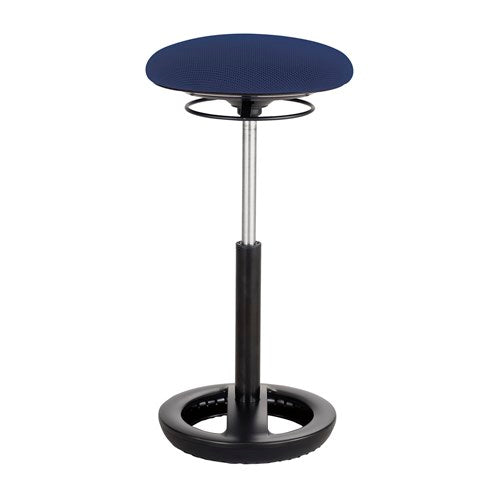 SAFCO Twixt Active Seating Chair - Adjustable Height 3001 for Office, Classroom & Home Use - Ergonomic Stool for Standing Desks & Flexible Workspaces