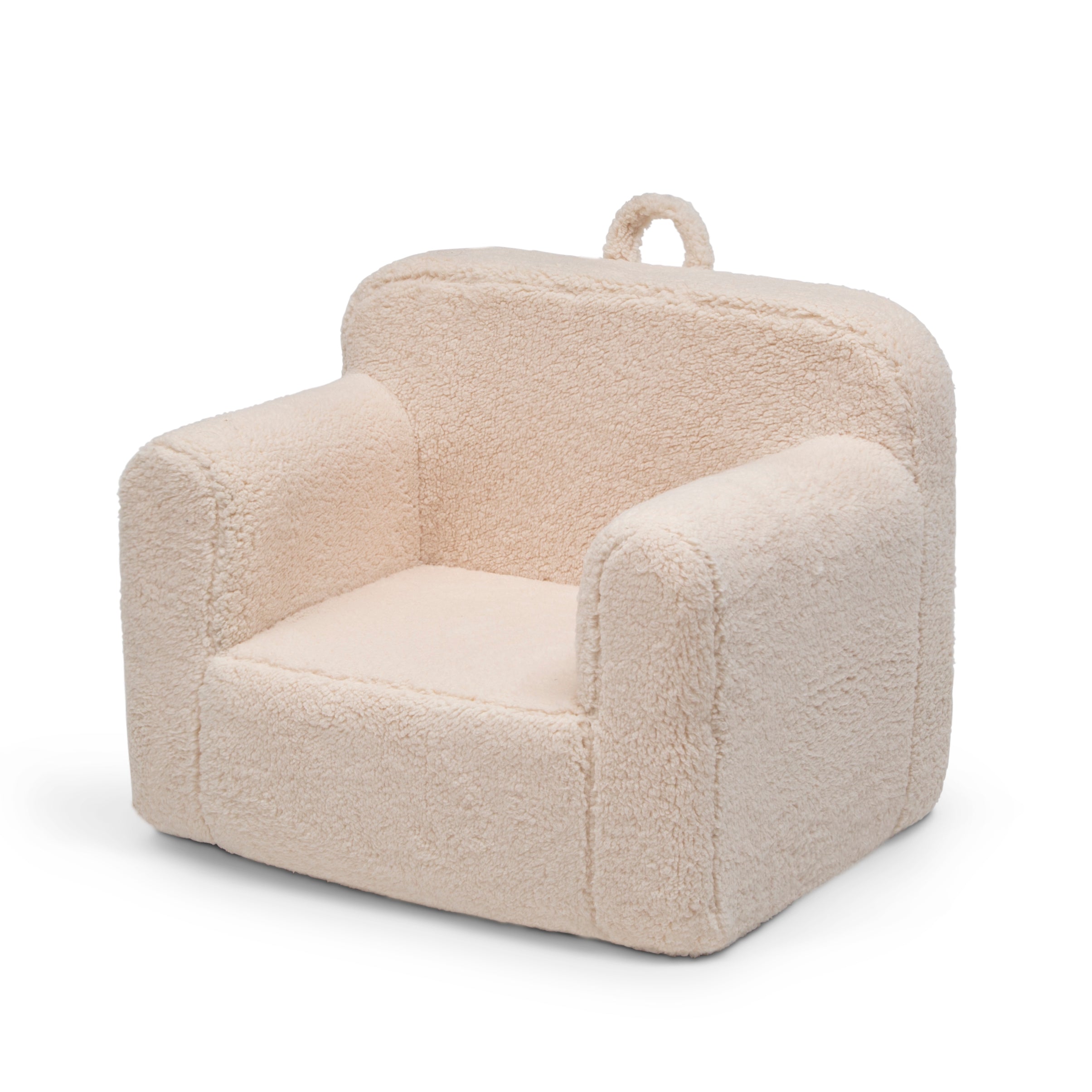 Cozy Sherpa Chair for Kids - Soft & Warm Children's Lounge Chair - Perfect for Reading, Gaming & Relaxing in Bedroom or Playroom