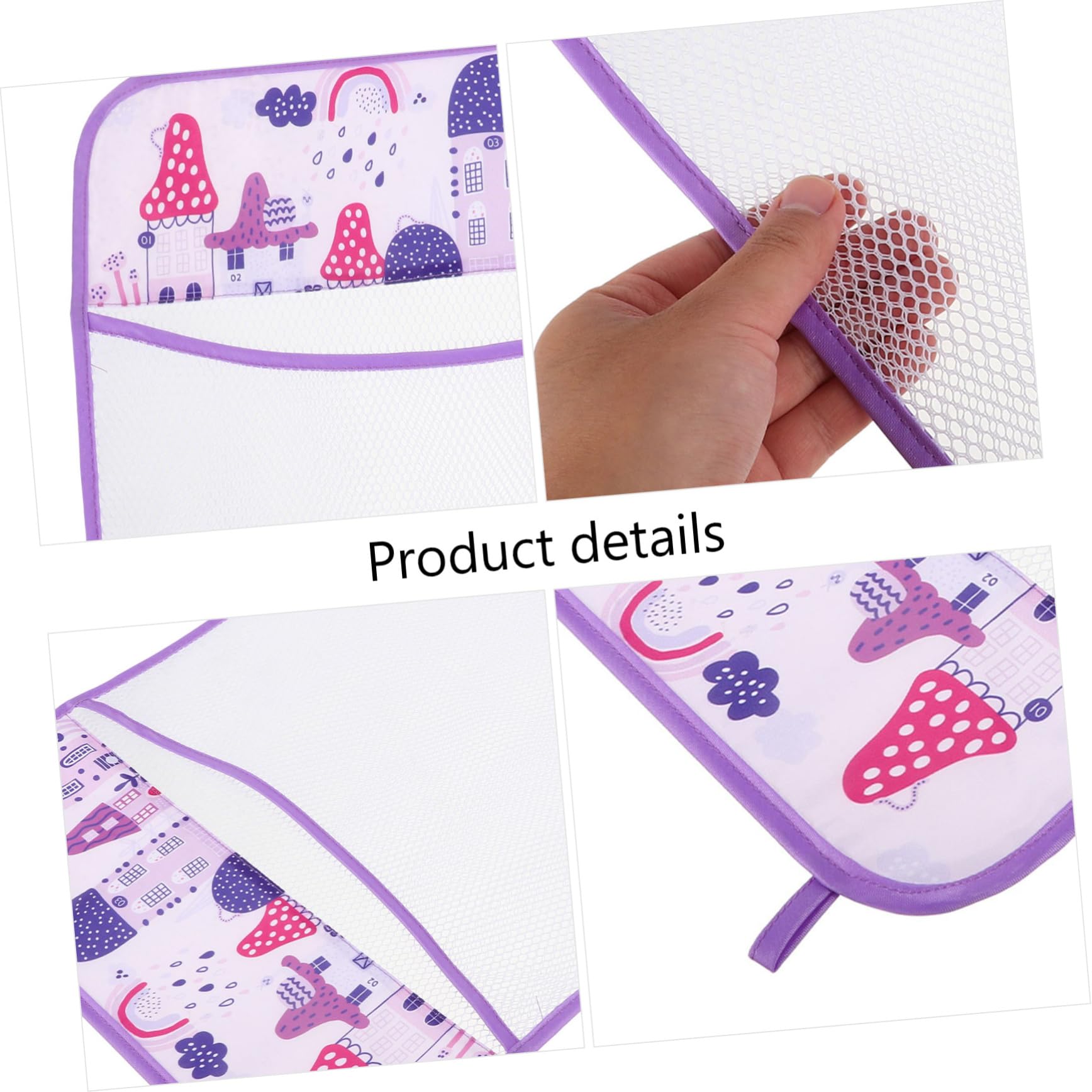 HOOTNEE Bath Toy Storage Net - Mesh Wall Hanger Organizer for Kids Bath Toys | Perfect for Toddler Bath Time Organization & Bathroom Decor