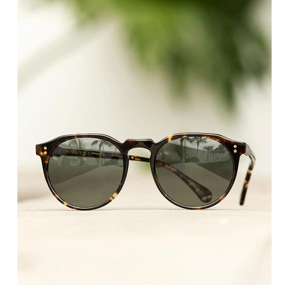 RAEN Remmy Unisex Retro Round Sunglasses - UV Protection Polarized Lenses for Men & Women - Perfect for Beach, Driving & Outdoor Activities