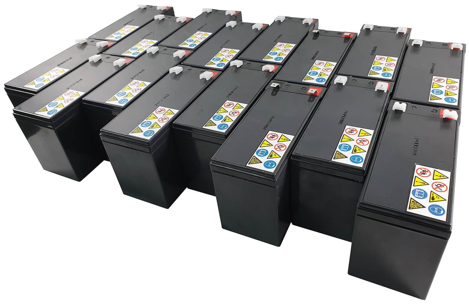BatteryTrader® Replacement Battery Compatible with APC SU5000TXFMR UPS - AGM VRLA Sealed Lead Acid Battery for Computer Backup Power Supply - Perfect for Home Office, Server Rooms & Emergency Power Outages