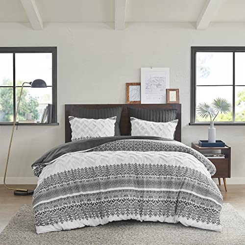 Mila Botanical Chenille Grey