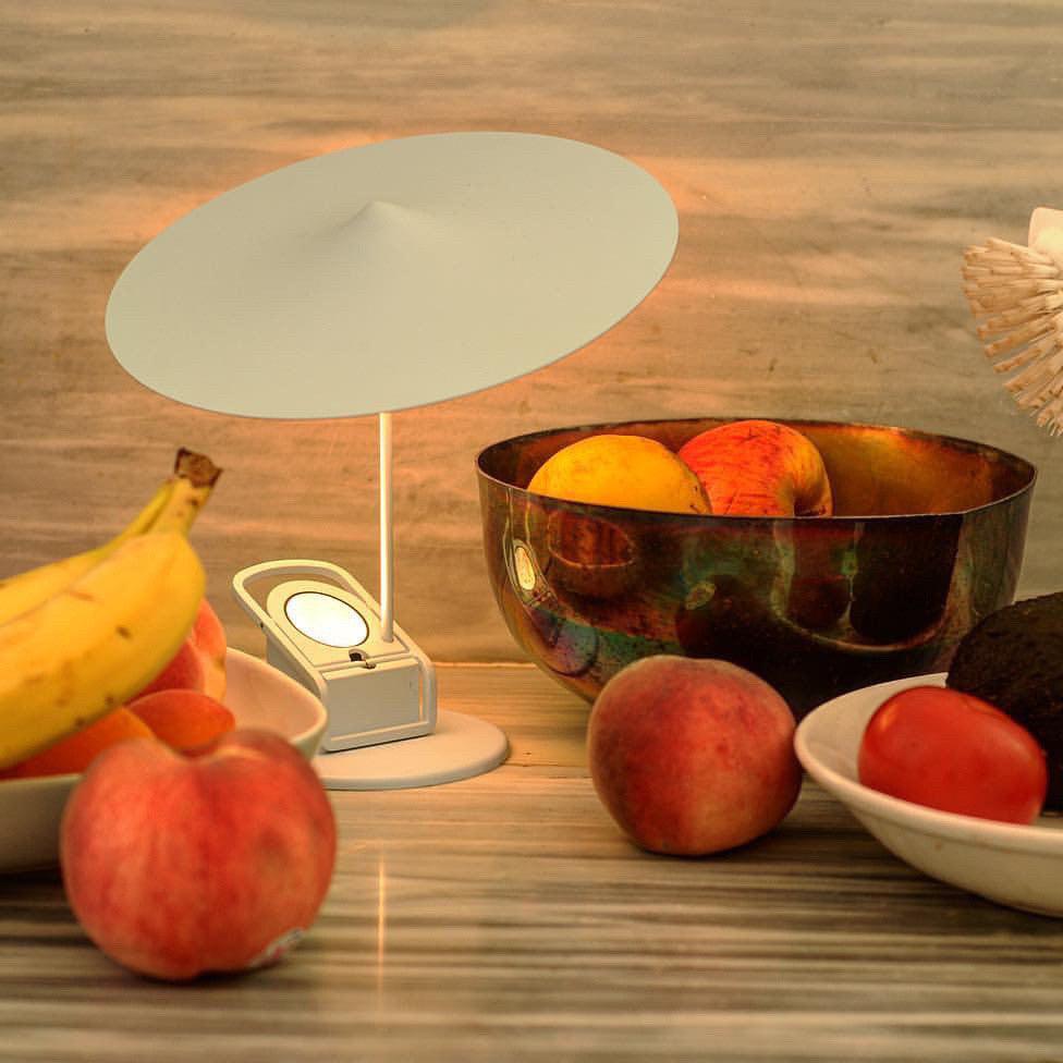 Modern Ile Table Lamp - Stylish LED Bedside Lamp for Bedroom, Living Room & Office - Adjustable Brightness & Warm White Light - Perfect for Reading, Relaxing & Decor