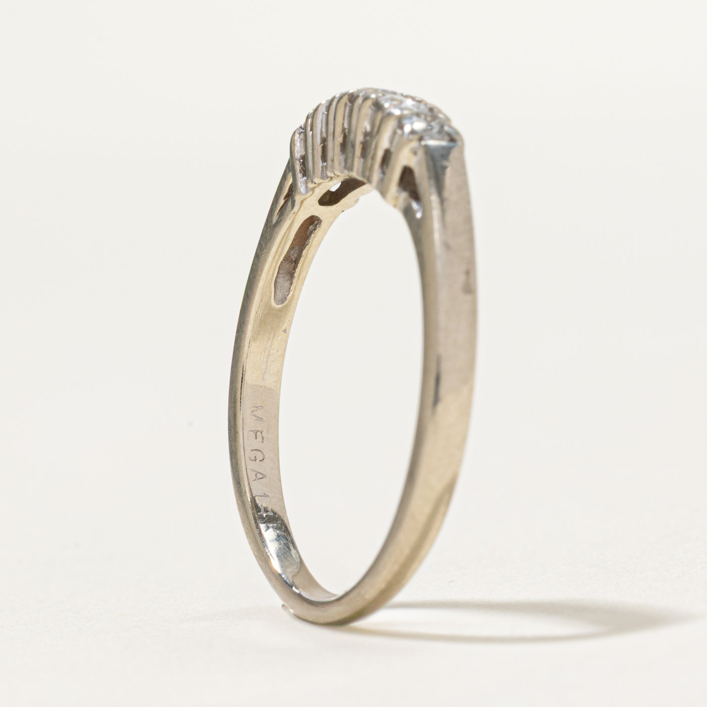 0.30ctw Five Stone Diamond Ring - Size 7.5 - Elegant Wedding Band, Anniversary Gift, or Everyday Luxury Jewelry for Women