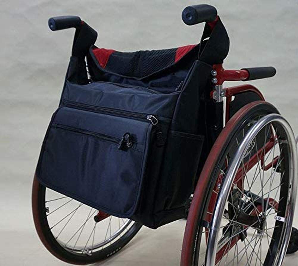 Universal Wheelchair Backpack Storage Bag - Lightweight Travel Tote for Accessories, Laptops & Essentials | Fits Wheelchairs, Rolling Walkers & Transport Chairs | Perfect for Daily Commute, Travel & Outdoor Activities