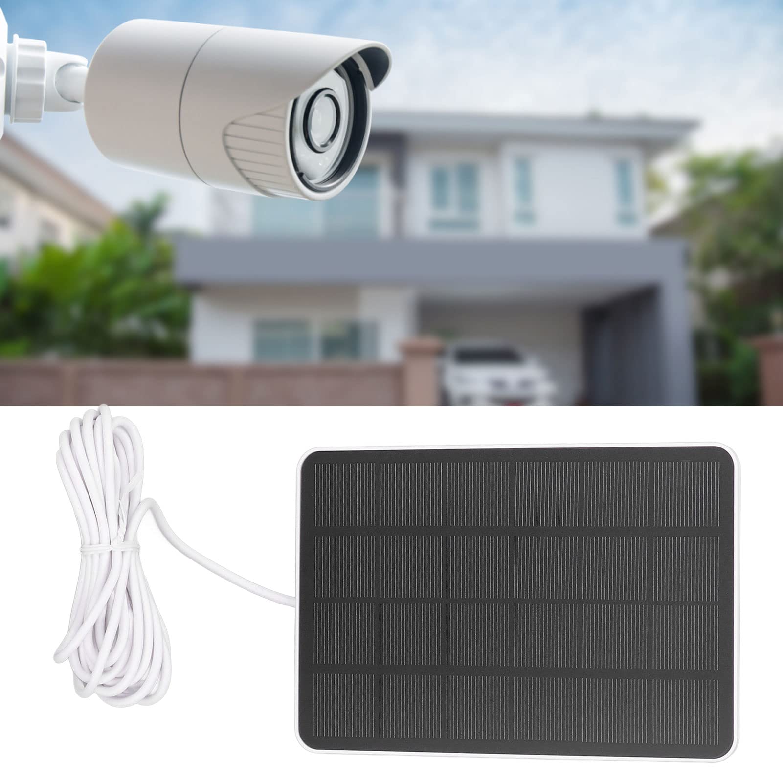High-Efficiency Weatherproof Adjustable Solar Panels - Low Power Consumption for Indoor & Outdoor Use - Perfect for Camping, RV, Garden & Emergency Power Supply