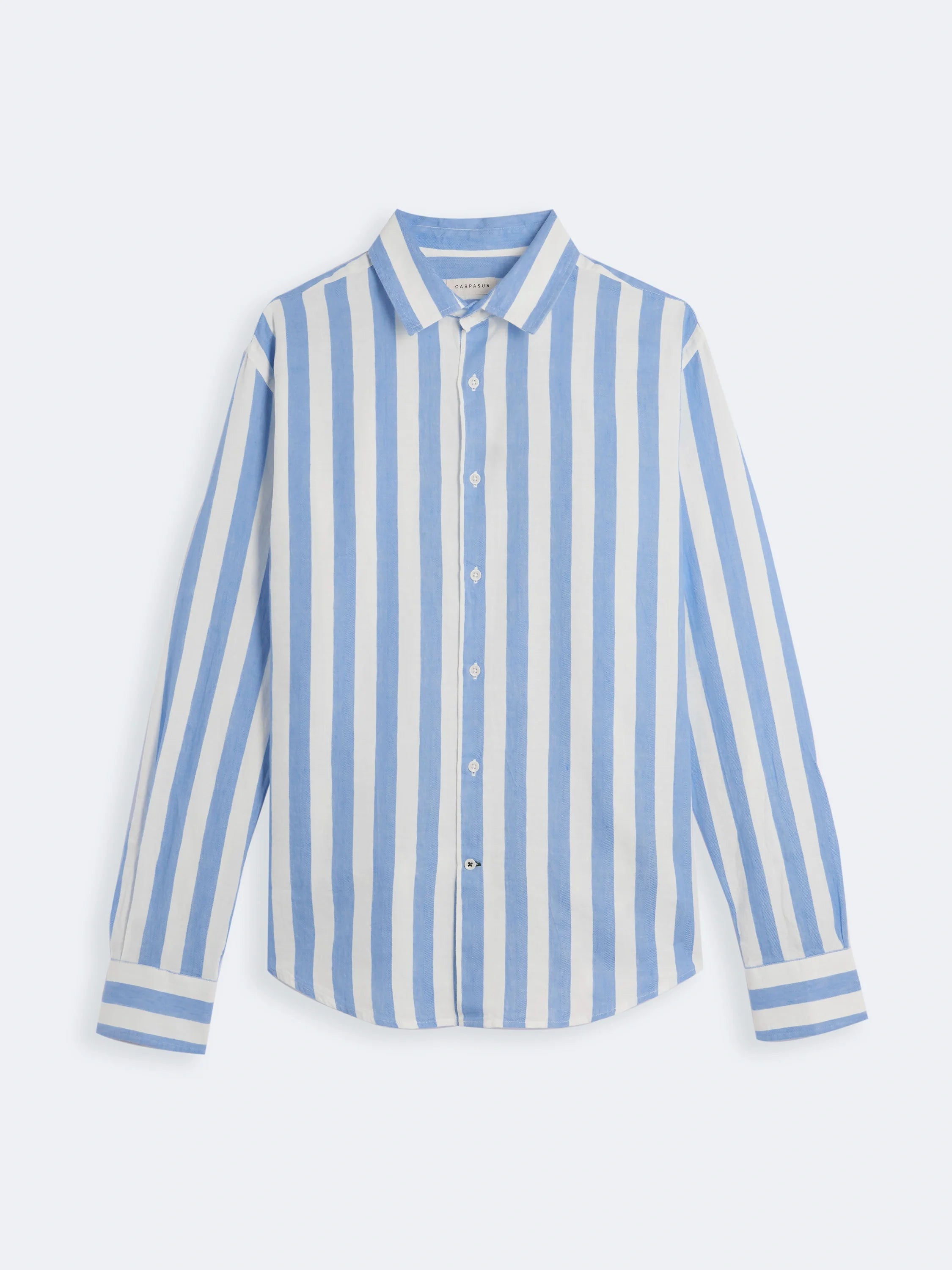 Premium Linen Shirt for Men - Maggia Blue | Breathable & Comfortable Summer Casual Wear | Perfect for Beach, Travel & Outdoor Activities