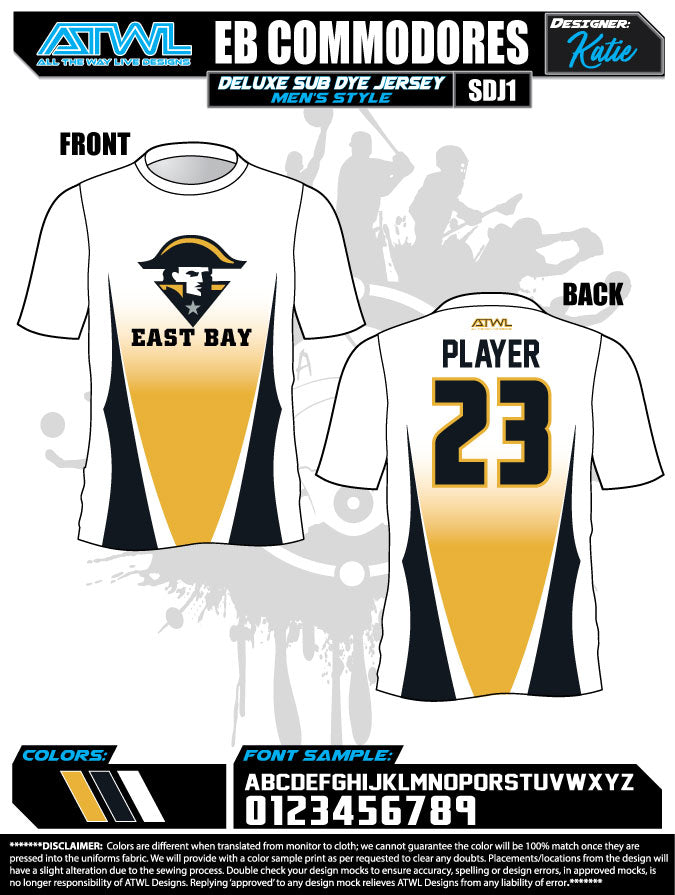 East Bay Fall League Men's Sublimated Basketball Jerseys - Custom Team Uniforms for Basketball Tournaments & Streetwear Fashion