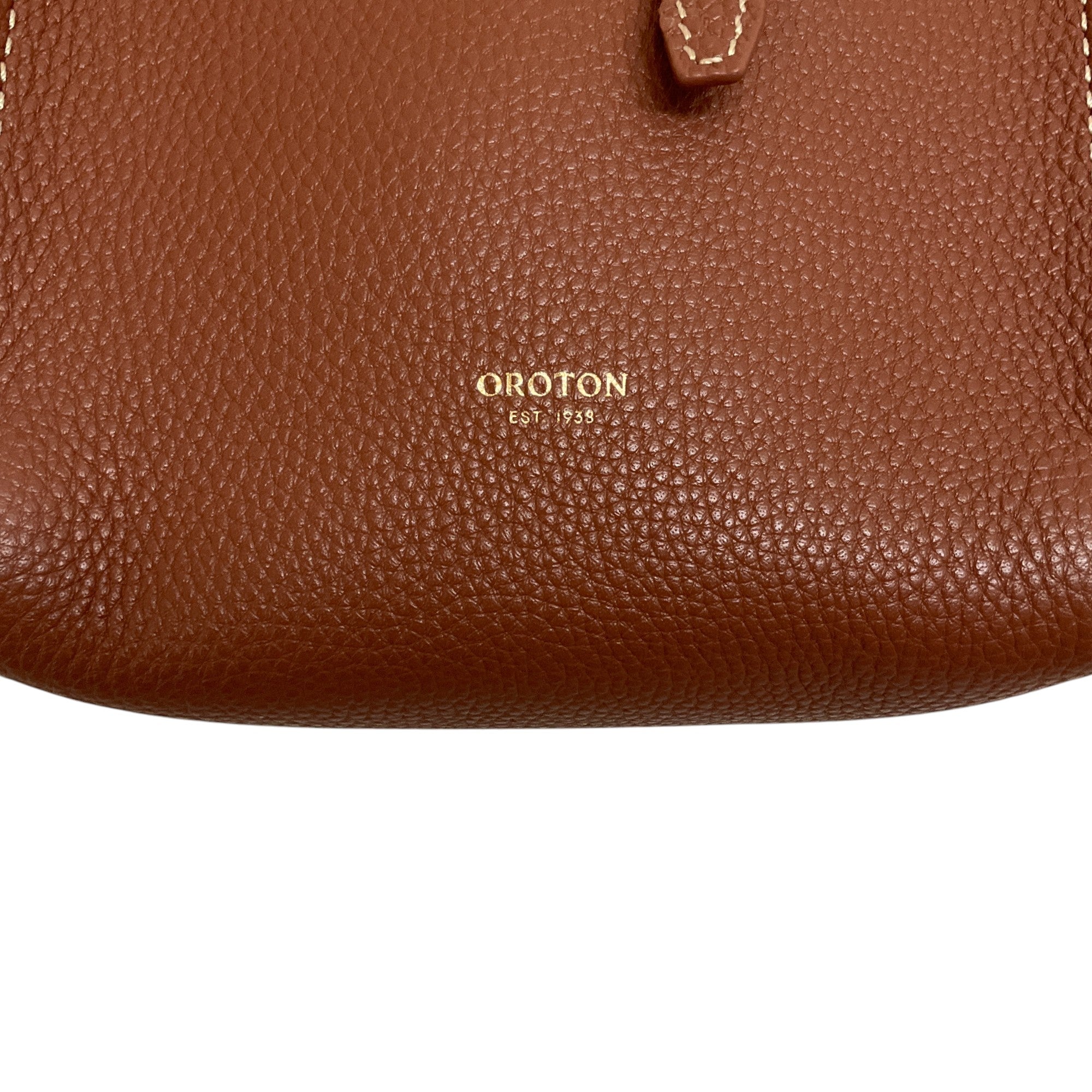 Oroton Tan Leather Margot Mini Bucket Bag - Stylish Women's Handbag for Everyday Use, Work & Travel Accessories