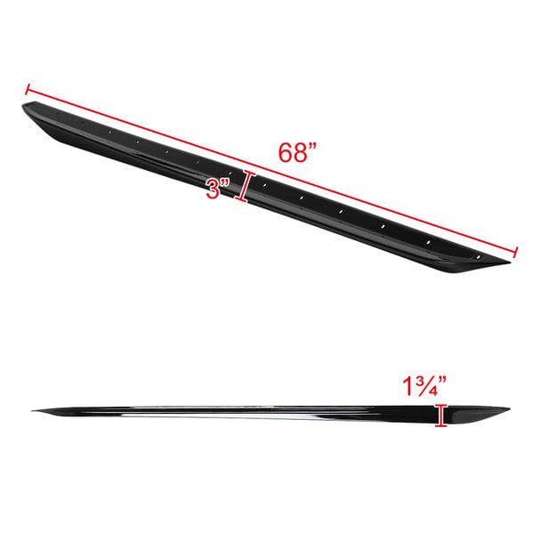 2019-2023 BMW 3 Series G20 M Sport/M340i Glossy Black ABS 2PC Side Skirts - Aerodynamic Body Kit for Enhanced Style & Performance - Perfect for Car Enthusiasts & Street Racing