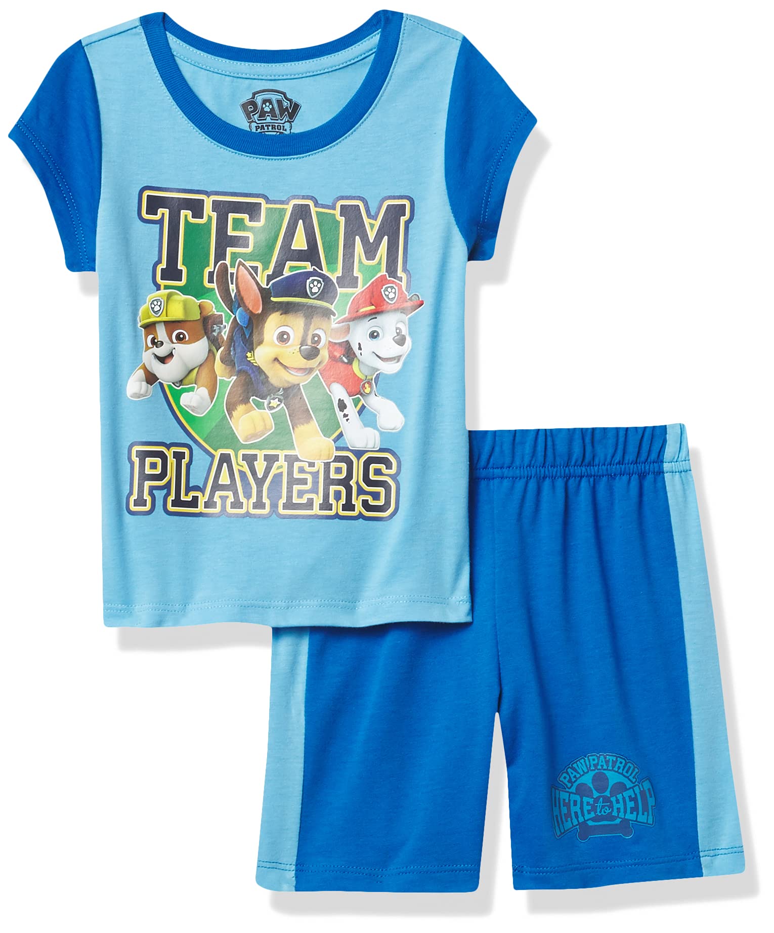 Paw Patrol Boys' 2-Piece T-Shirt & Shorts Set for Toddlers - Playtime Outfit