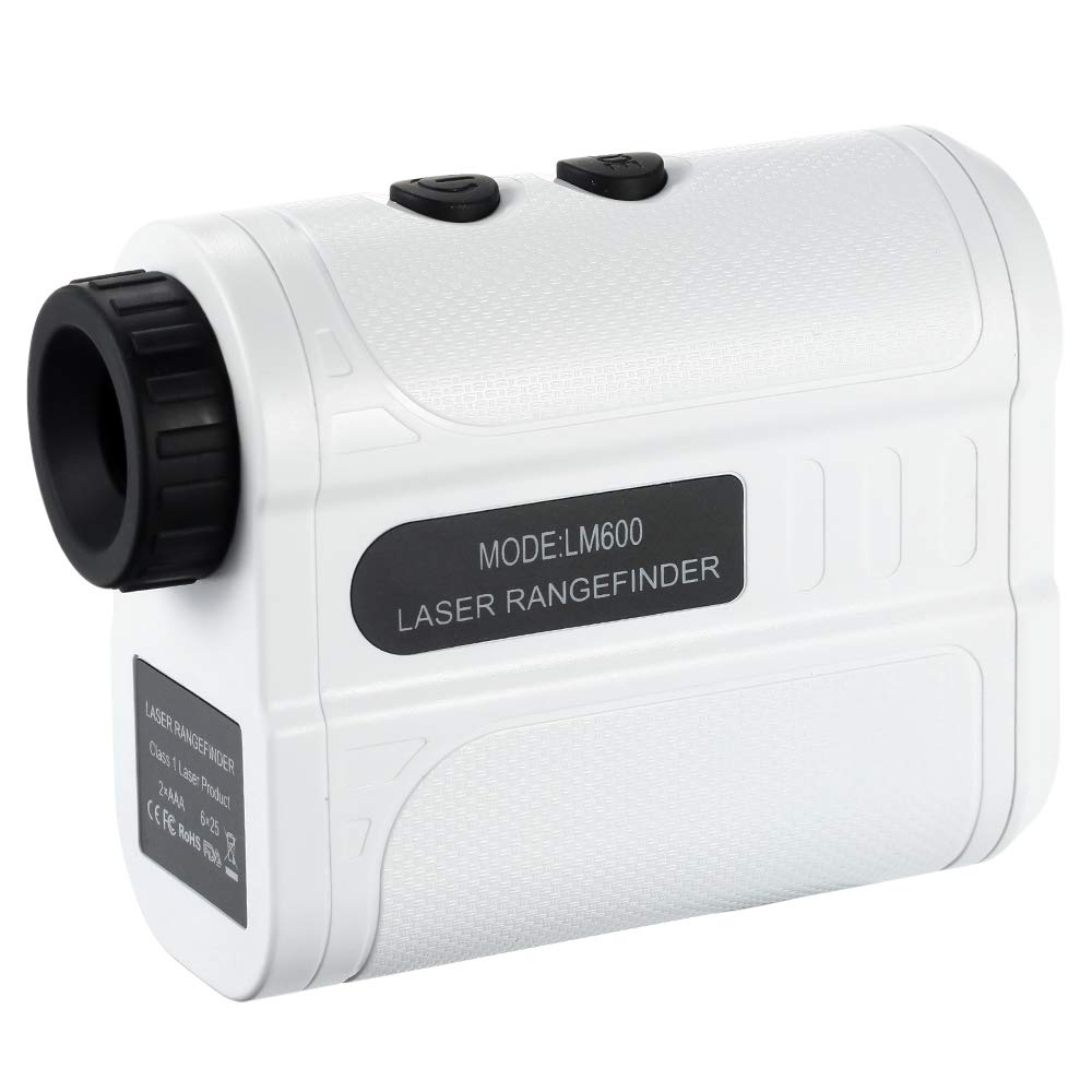 600m Laser Distance Meter - Outdoor Handheld Digital Rangefinder with Speed Measurement | Hunting, Golf, Construction & Surveying Tool