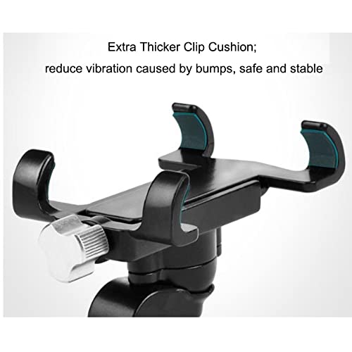 Martian New Aluminum Alloy Bike & Motorcycle Phone Holder - 360° Rotatable Adjustable Smartphone Mount for iPhone Samsung - Secure Handlebar Grip for Cycling, Commuting & Outdoor Adventures