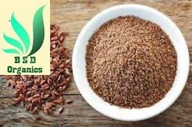Organic Flax Seeds (Linum Usitatissimum) - 500g | High in Omega-3 & Fiber | Perfect for Baking Crackers, Waffles, Oatmeal | Natural Skin & Hair Care Solution | Vegan, Gluten-Free Superfood for Healthy Lifestyle