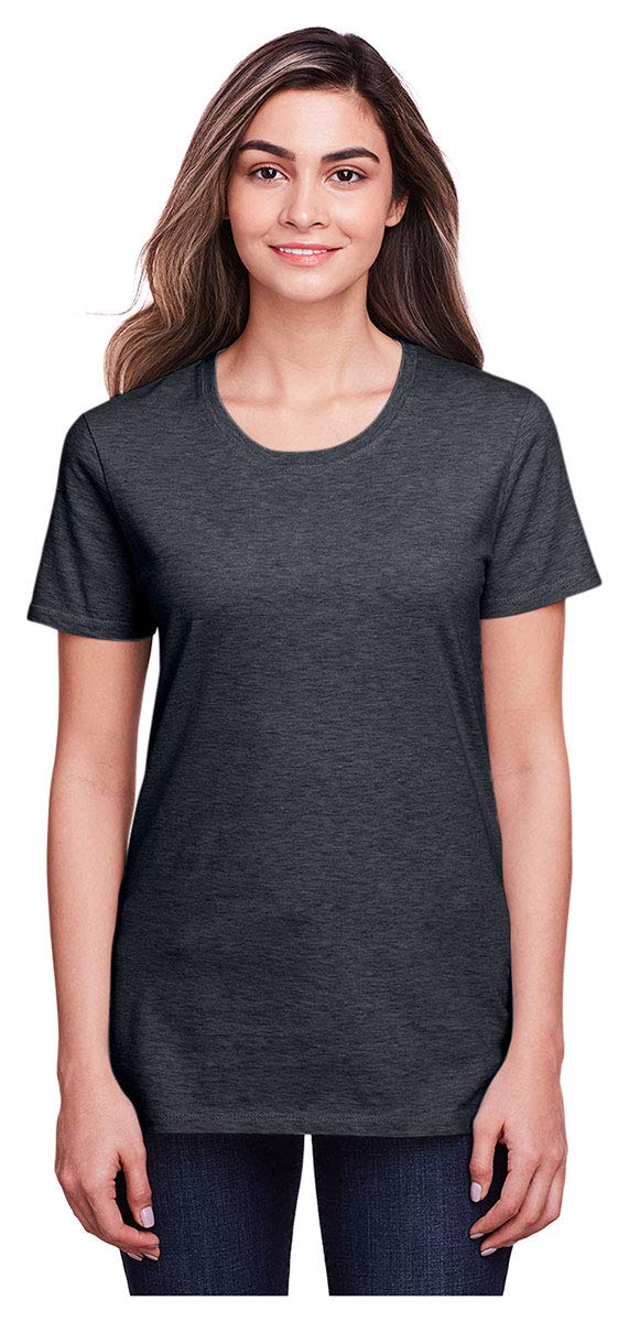 Fruit of the Loom Women's Classic Cotton T-Shirt - Soft Comfort Fit Short Sleeve Tee for Casual Wear, Workouts & Everyday Outfits