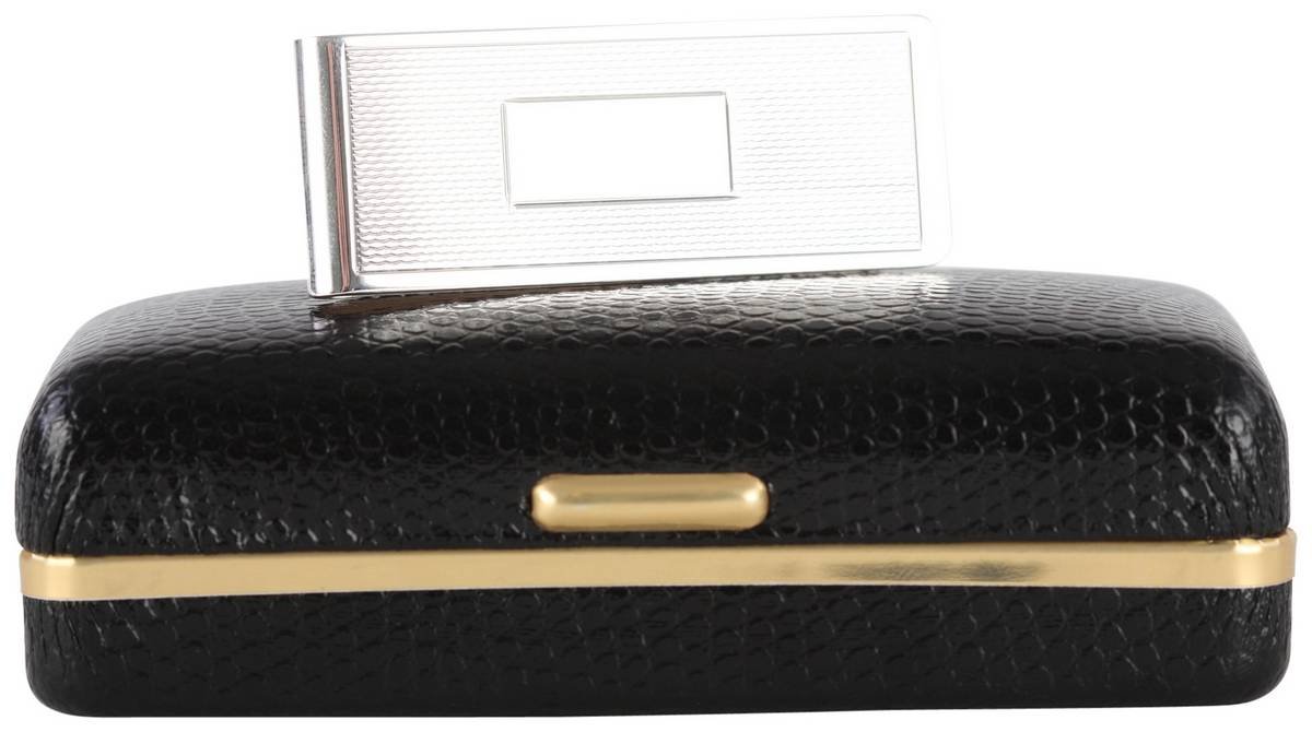 Men's Sterling Silver Money Clip - Slim & Secure Cash Holder for Wallets, Bills & Cards - Perfect for Gifts, Travel & Everyday Use
