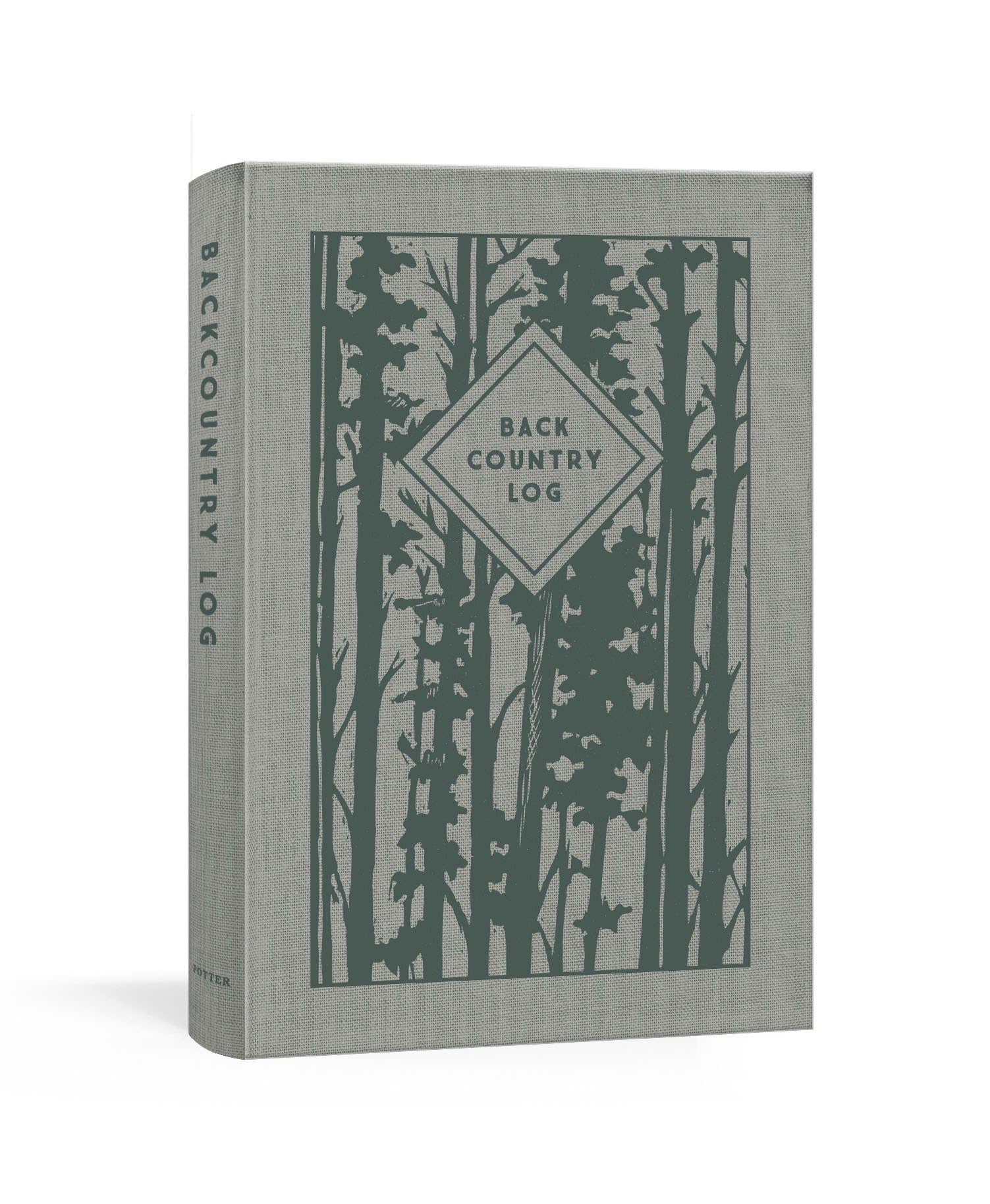 Backcountry Log Notebook - Premium Blackbird Letterpress Journal for Outdoor Adventures, Hiking & Camping