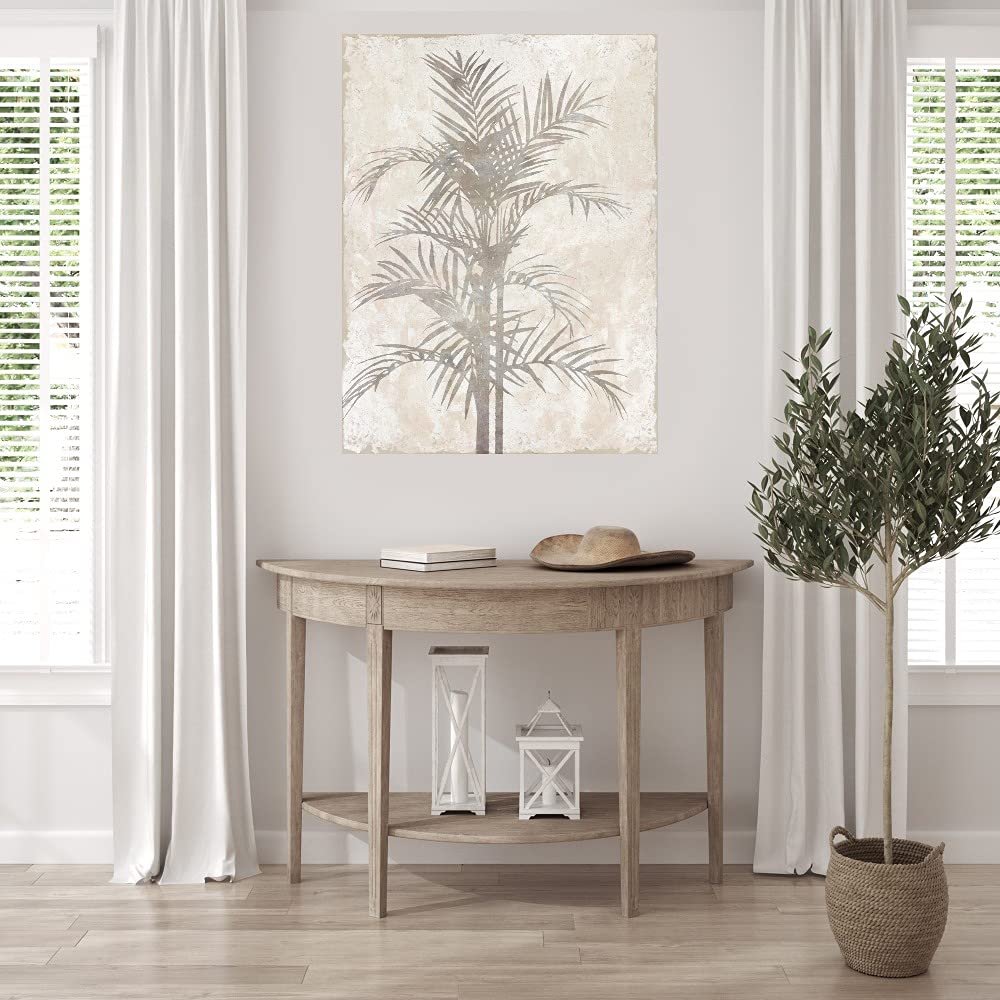 Tania Bello Fine Art Canvas Foliage Shade Wall Decor - 42x56 Inch Ready to Hang Painting for Living Room, Bedroom, Office - Nature Inspired Canvas Art for Home & Commercial Spaces