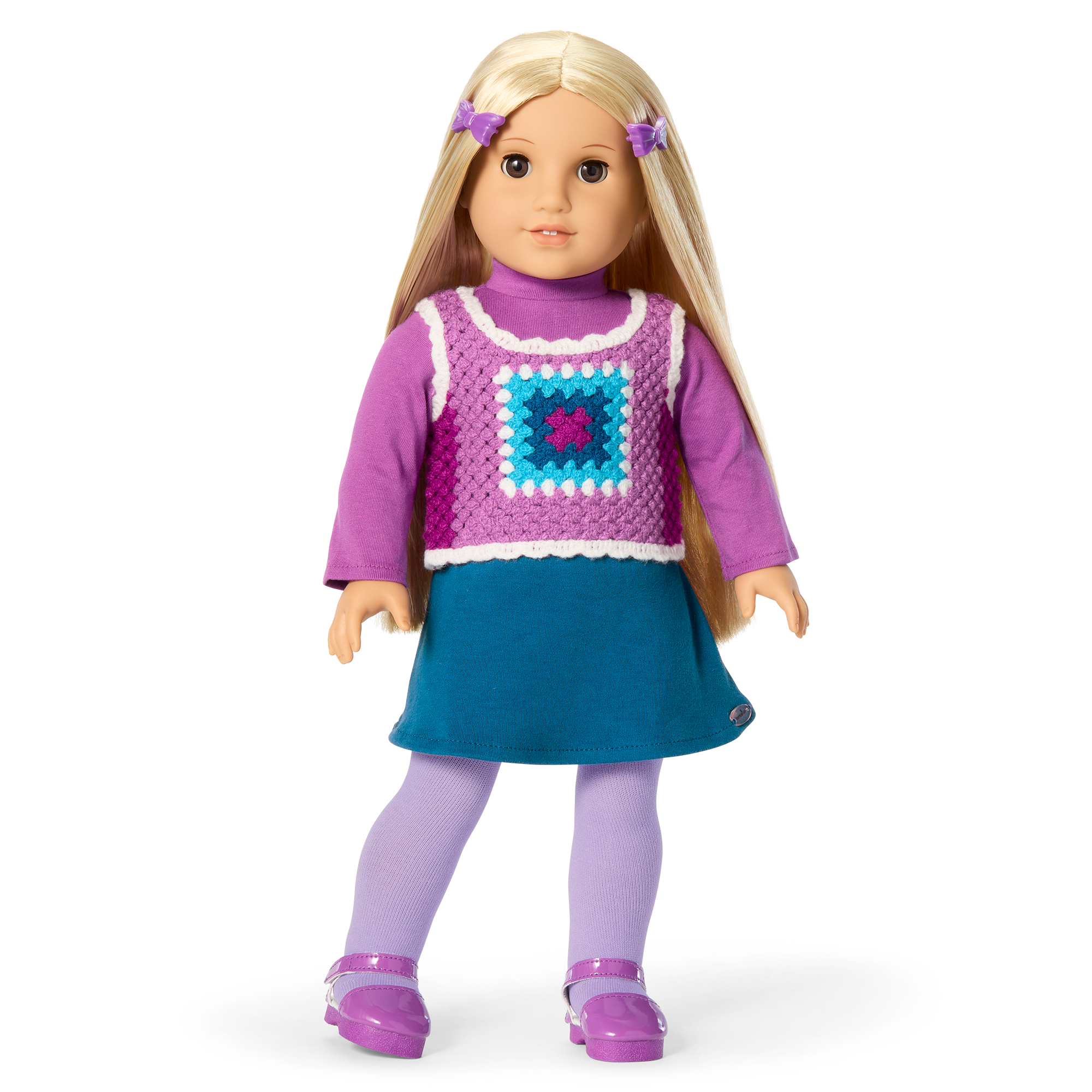 Julie's™ 18 Inch Doll School Outfit for American Girl Dolls & Historical Characters - Perfect for Playtime, Dress-Up & Collecting
