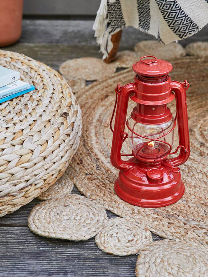 Feuerhand Baby Special 276 Hurricane Lantern - Vintage Outdoor Camping Light for Emergency, Garden, Patio & Power Outages