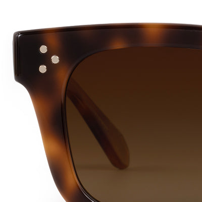 CELESTE Polarized Sunglasses - Premium Maple & Crystal Lenses for UV Protection - Perfect for Driving, Beach, and Outdoor Activities