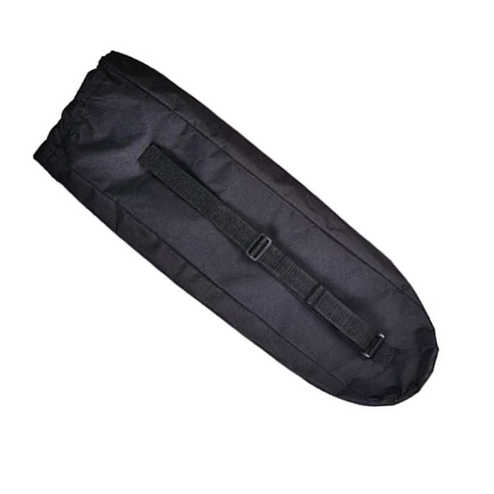BESPORTBLE Adjustable Skateboard Backpack - Durable Carry Bag for Longboard, Dance Board & Kids Skateboard - Hands-Free Shoulder Strap (Black) - Perfect for Commuting, School & Skate Park Adventures