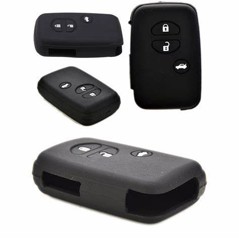 Durable Silicone Rubber Key Fob Cover Protector for Toyota - Perfect for Car Keys Protection & Daily Use