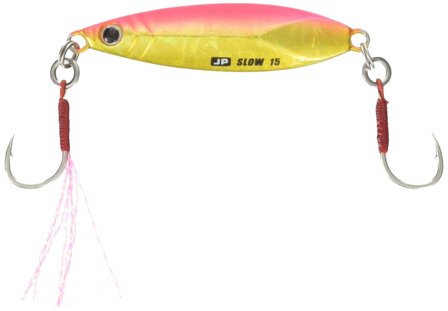 Majorcraft JPSLOW-50043PINKGOLD Slow Jigging Fishing Lure 50g - Perfect for Saltwater and Freshwater Fishing