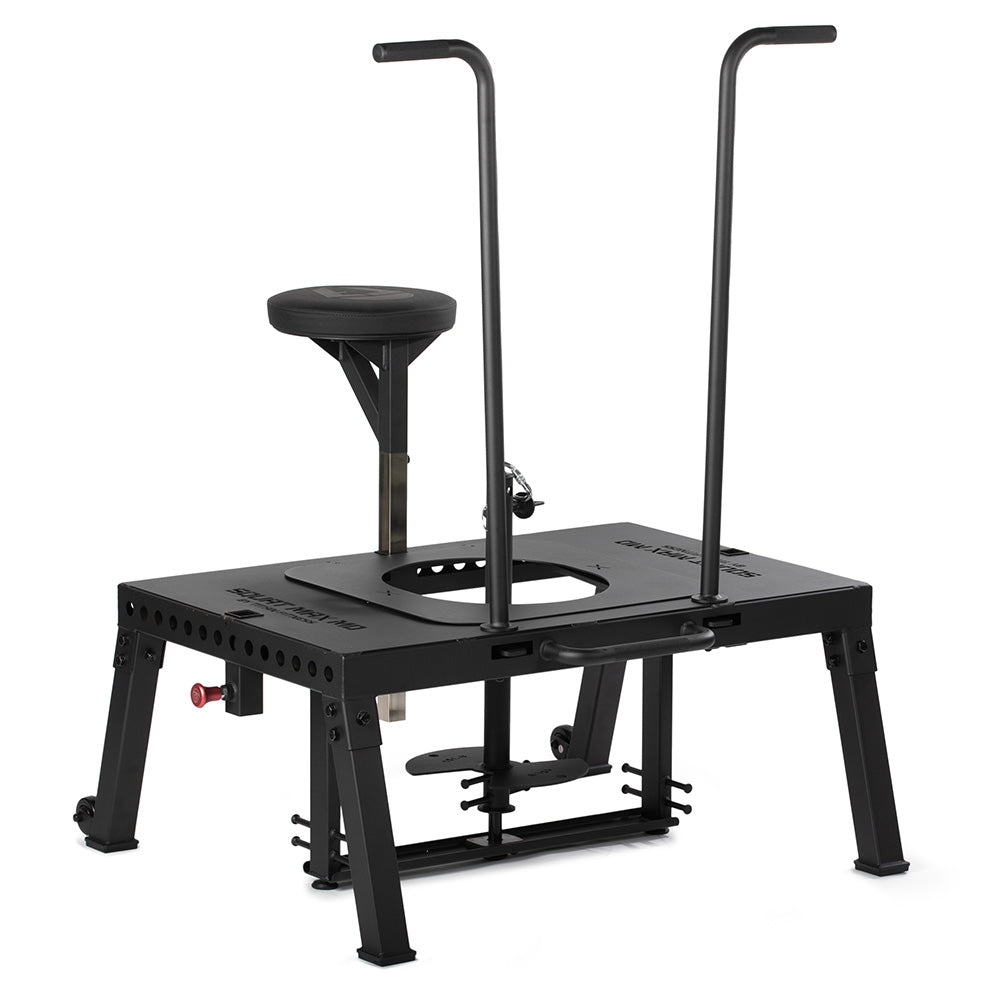 Squatmax MD - Adjustable Squat Machine for Home Gym, Strength Training & Leg Workouts | Perfect for Squats, Deadlifts & Glute Exercises | Compact & Durable Design for Small Spaces
