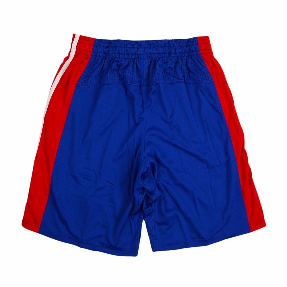 Adidas Detroit Pistons NBA Authentic On-Court Climacool Team Game Shorts for Men - Blue | Moisture-Wicking Basketball Shorts for Training & Game Day