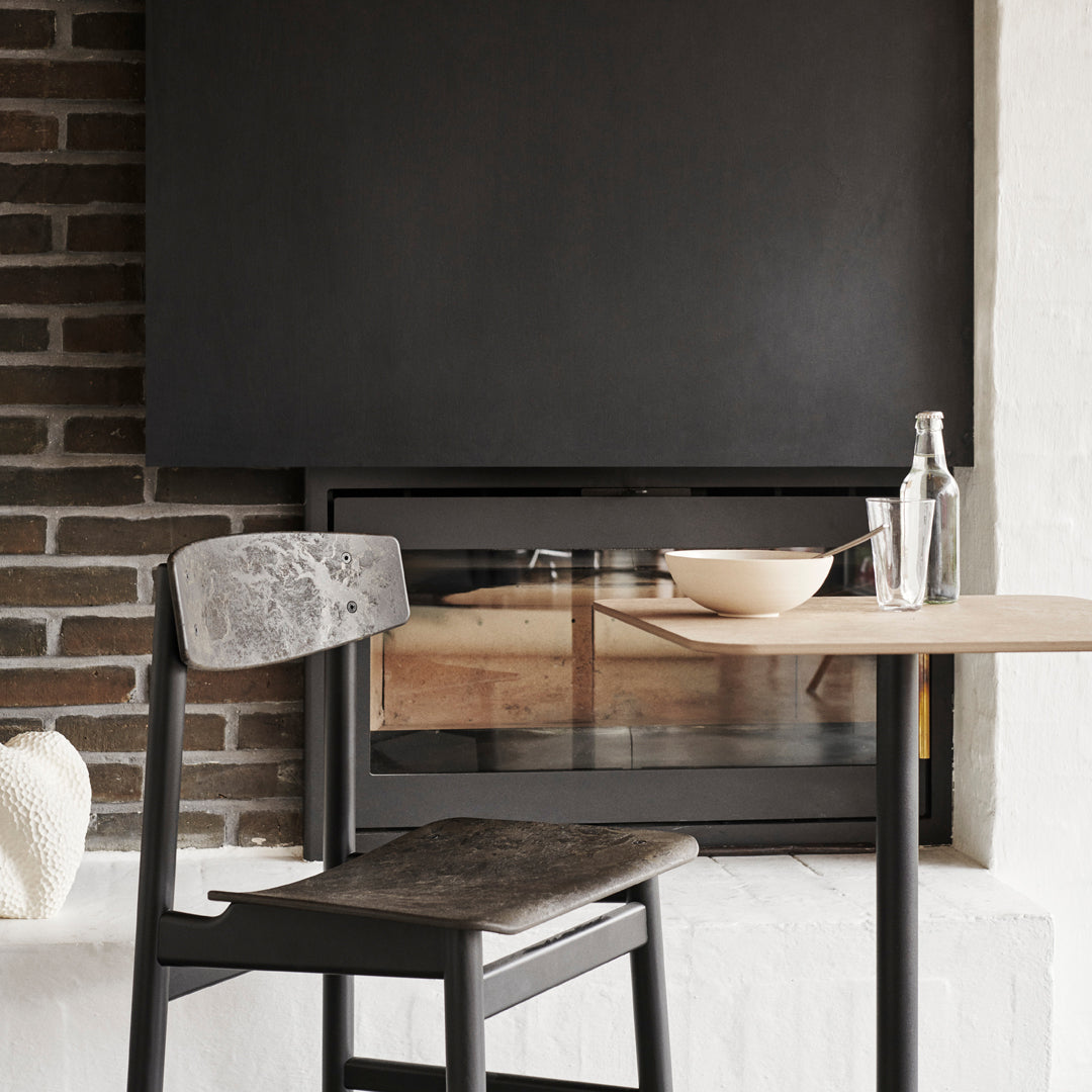 Eco-Friendly Conscious Dining Chair - Sustainable Wooden Chair for Kitchen & Dining Room - Perfect for Modern, Minimalist & Farmhouse Home Decor