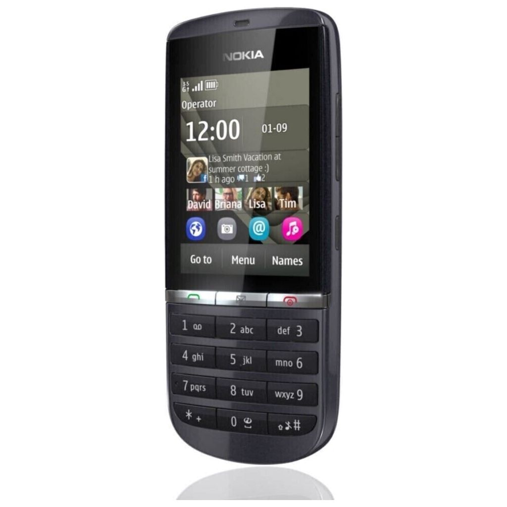 Nokia Asha 311 Unlocked GSM Smartphone - Grey | Lightweight & Durable | Perfect for Travel, Business & Everyday Use