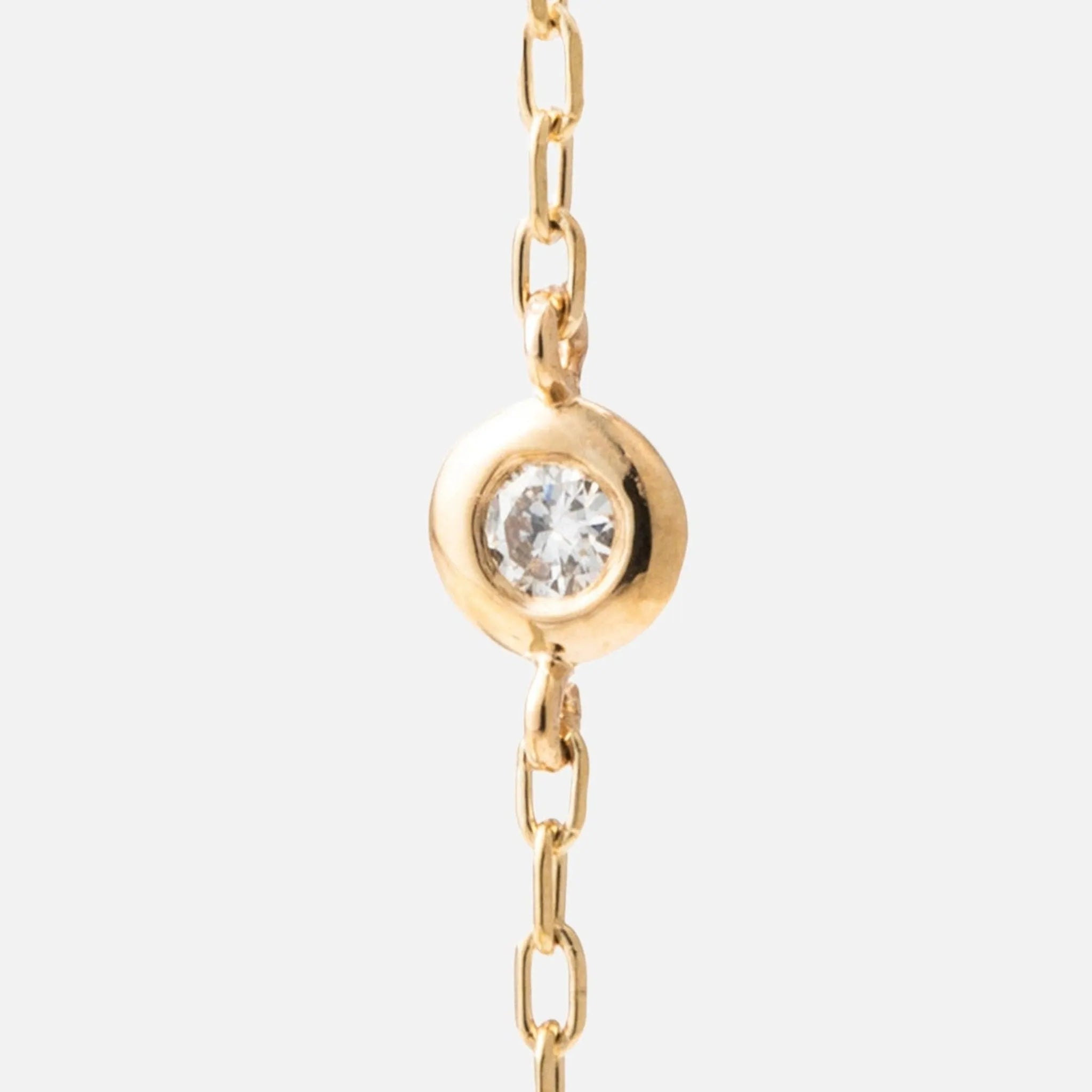 Diamond Toggle Chain Earrings for Women - Elegant Dangle Hoop Earrings for Daily Wear & Special Occasions