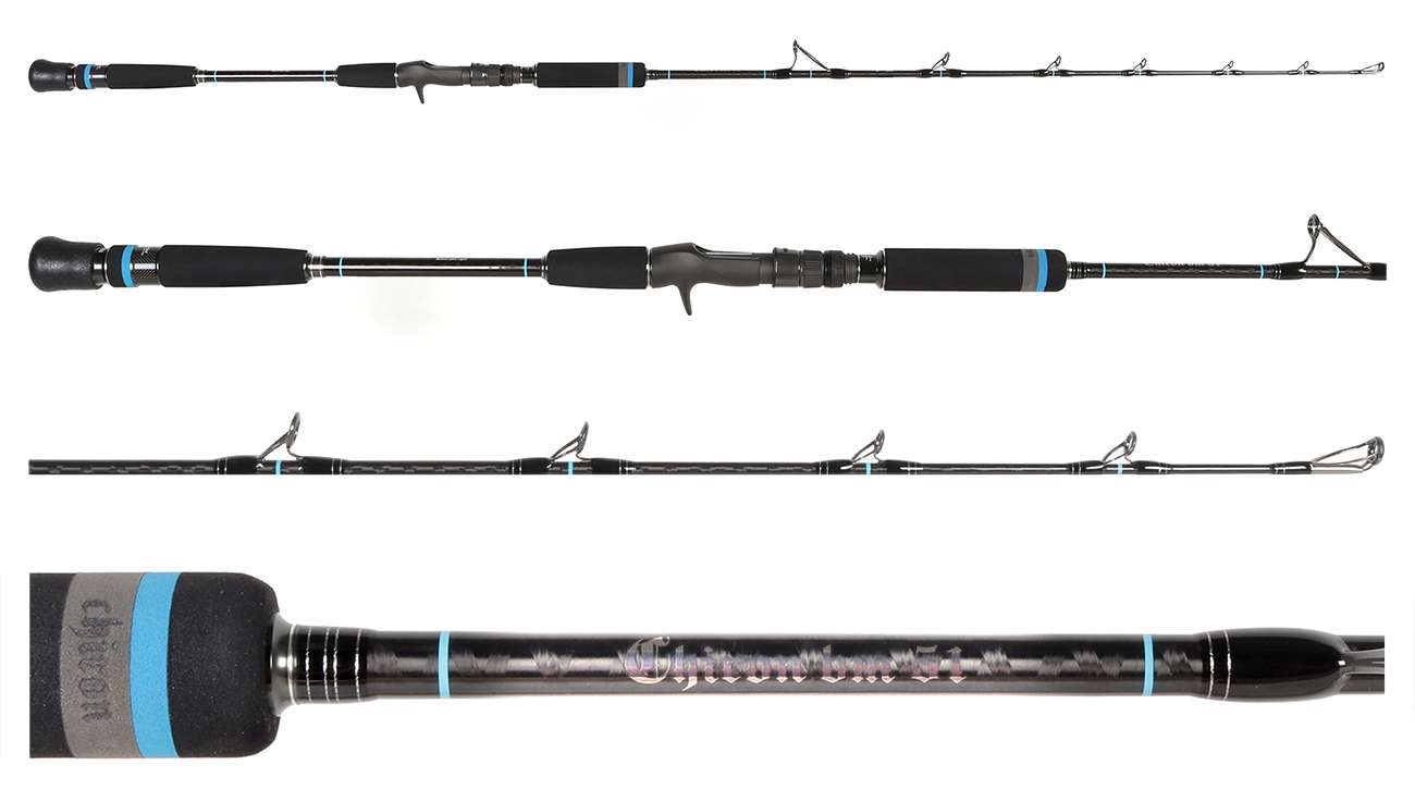 Centaur Chiron Jigging Fishing Rod - High Performance Saltwater Conventional Rod for Offshore & Deep Sea Fishing - Perfect for Tuna, Grouper & Snapper