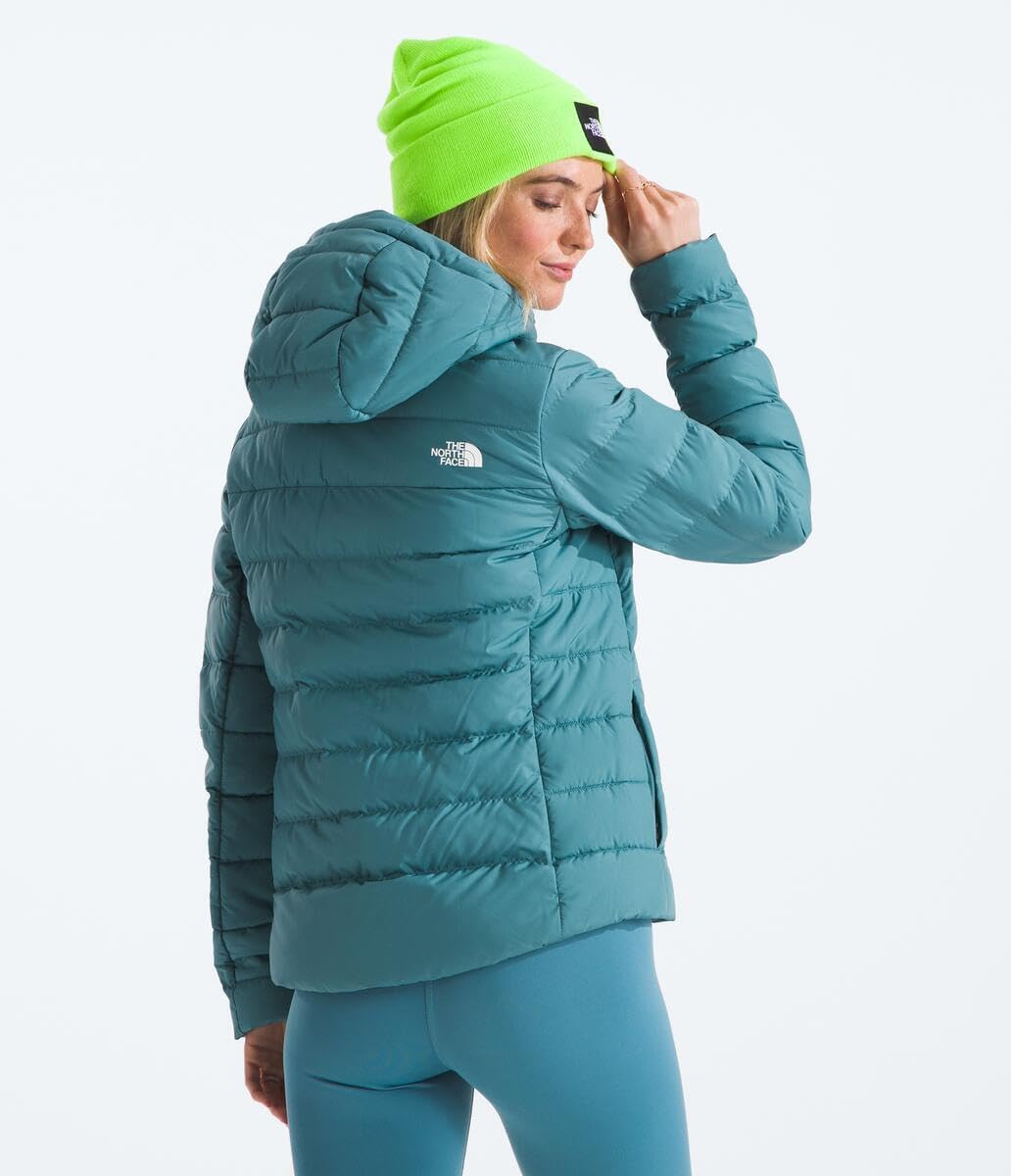 THE NORTH FACE Women’s Aconcagua Down Insulated Hoodie - Lightweight Warm Winter Jacket with Hood for Hiking, Skiing & Outdoor Activities