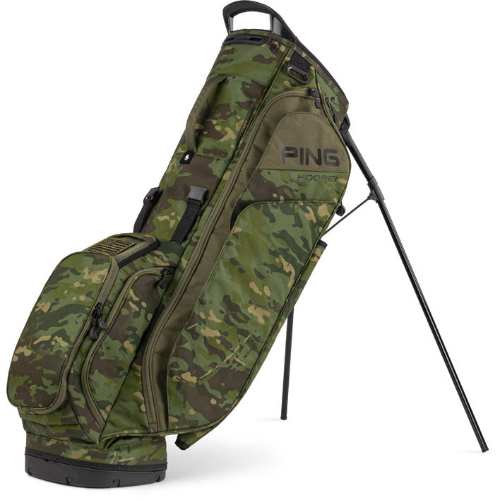 PING 2023 Hoofer Stand Golf Bag - Lightweight & Durable Golf Stand Bag with 5-Way Top, Comfortable Strap - Perfect for Golfers on the Course or Driving Range