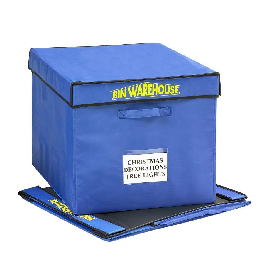 Bin Warehouse DFAE2M2X4BW0408 8-Tote Storage System - Durable Plastic Organizer for Home, Garage & Warehouse Organization