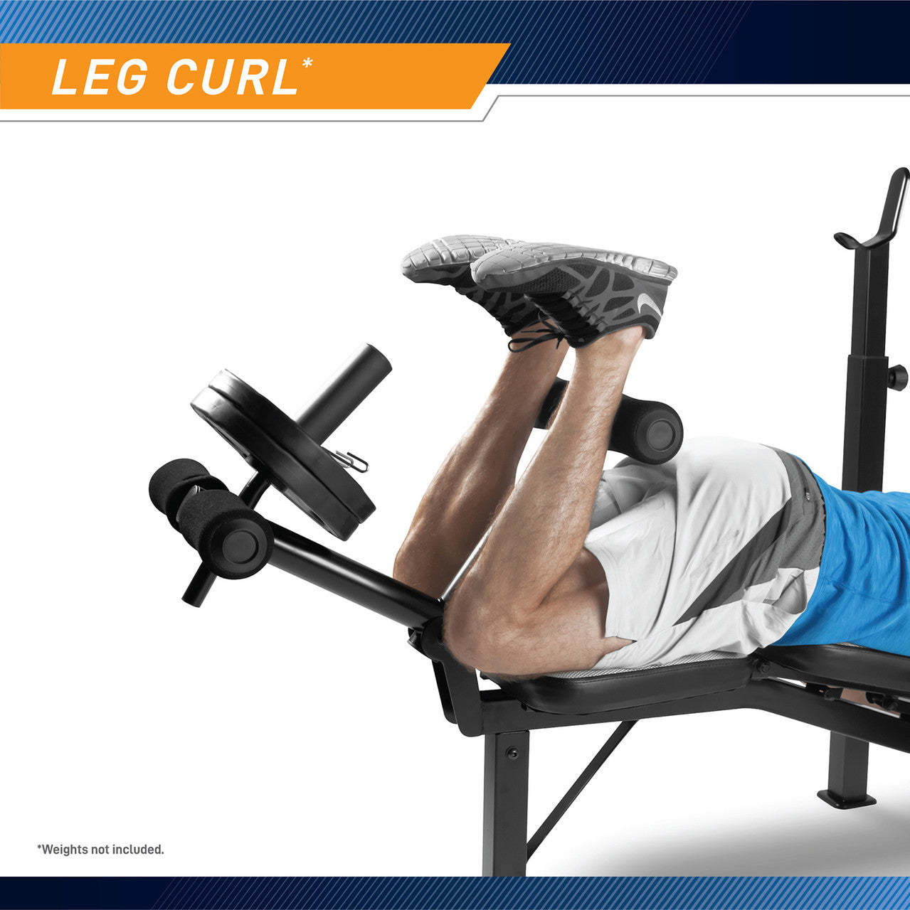 Marcy Olympic MWB 4491 Adjustable Weight Bench for Home Gym - Strength Training & Weightlifting Workout Equipment for Full Body Exercises | Perfect for Home Fitness, Bodybuilding & CrossFit Training