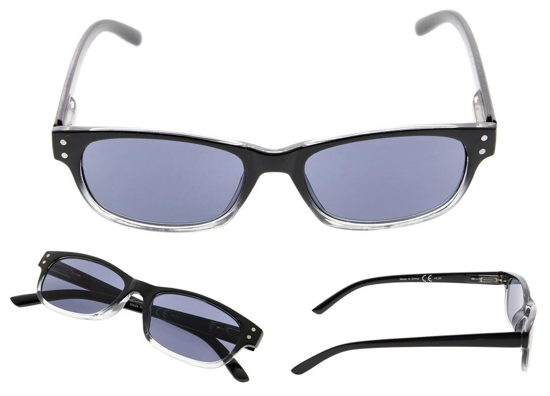 5-Pack Vintage Reading Glasses with Sunshine Readers - Stylish & Durable for Reading, Crafts, and Outdoor Activities