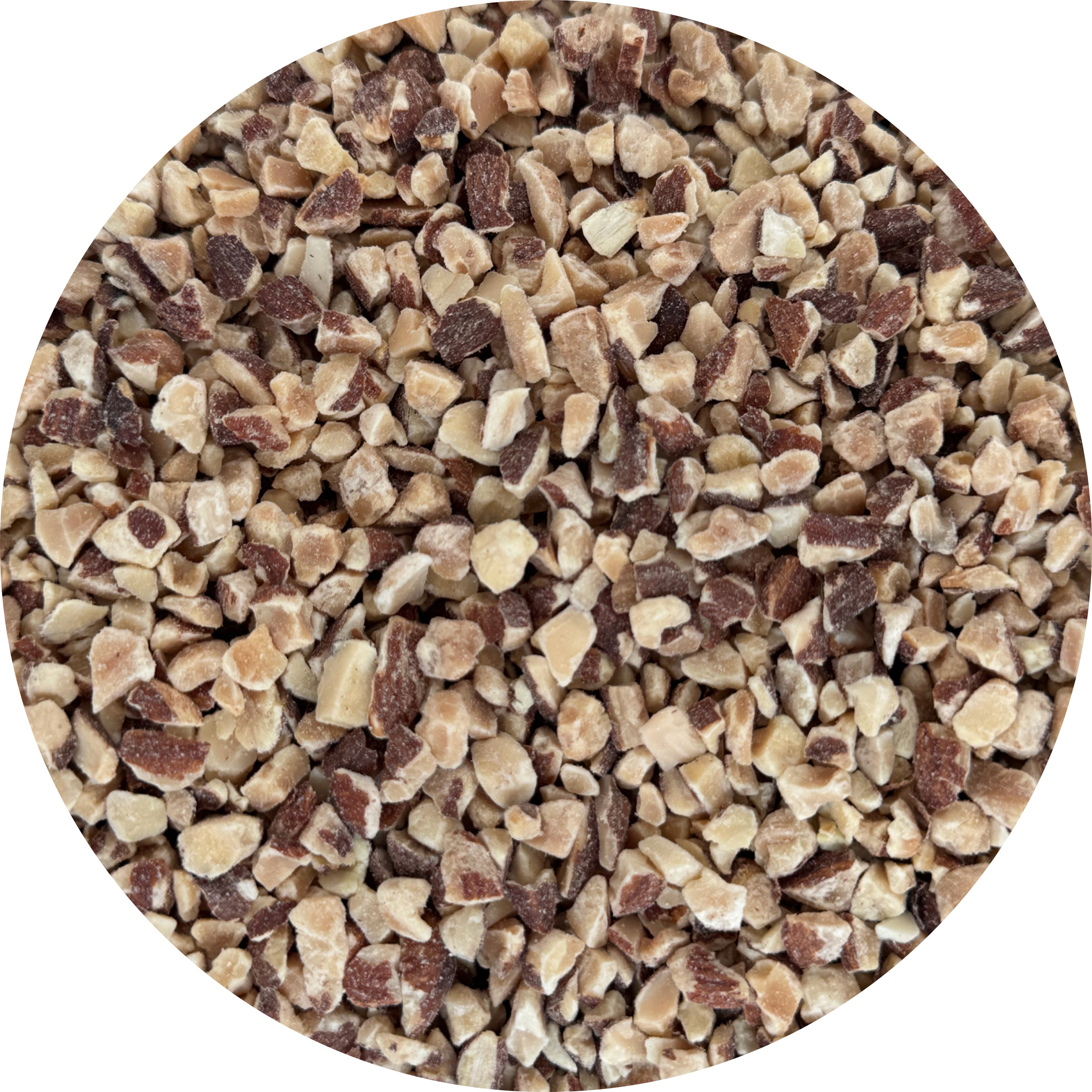 Blue Diamond Almonds Diced Almonds Medium Dry Roasted No Salt - 25lb Bulk Case | Baking, Snacking & Cooking Ingredient for Healthy Recipes