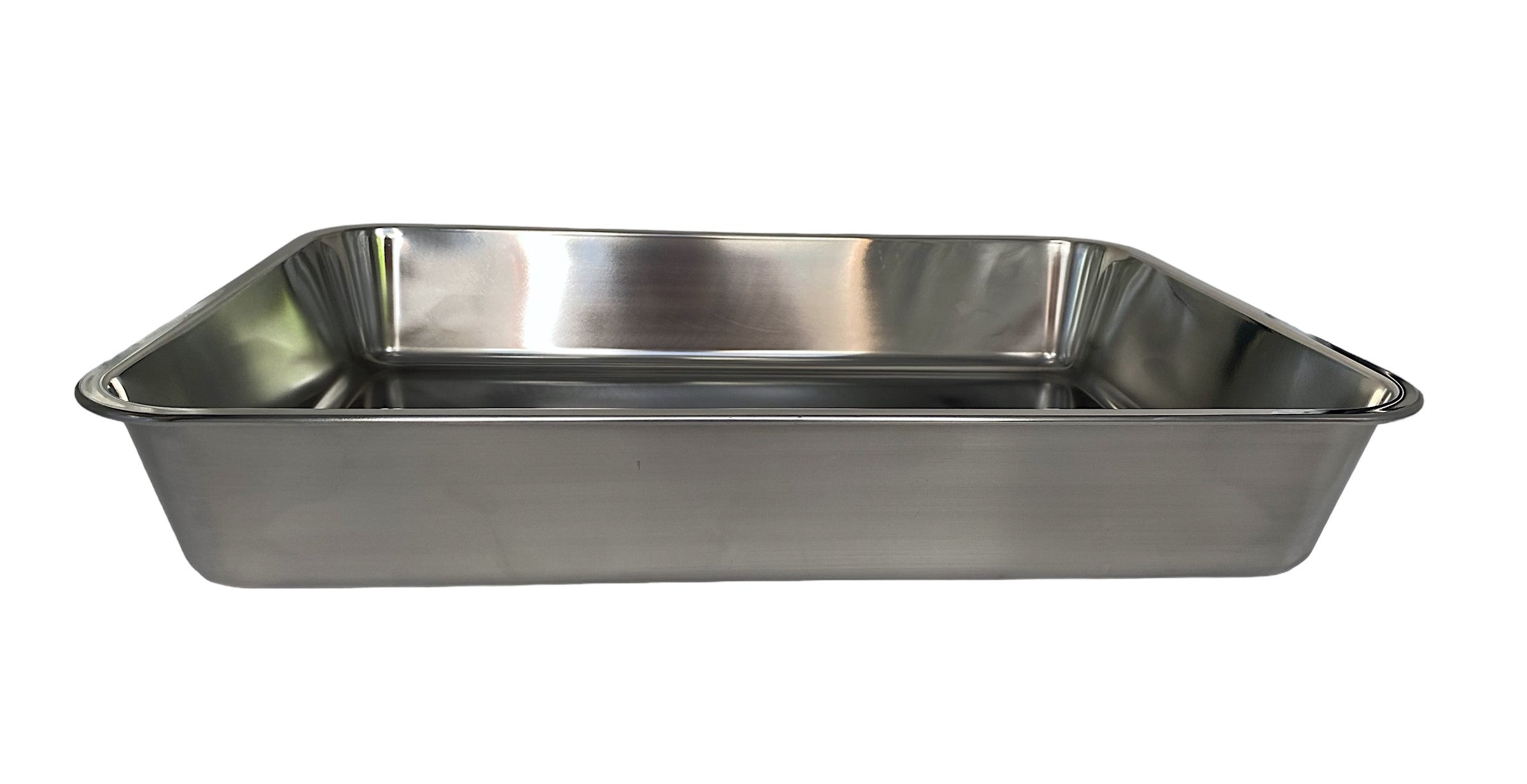 Stainless Steel 18.75x13.5x3.5 Inch Rectangular Baking Pan - Professional Grade Cookie Sheet for Oven, Perfect for Baking Cakes, Brownies, Lasagna & Sheet Pan Dinners